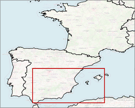 Location of the case (Valencia, Spain) in a map.